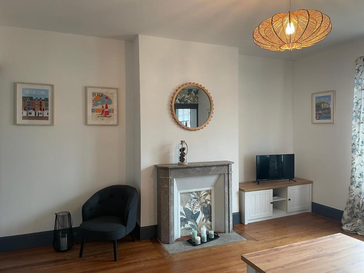 Appartement Avec Balcon Vue Mer, Tout Equipe Mers-les-Bains Exterior foto